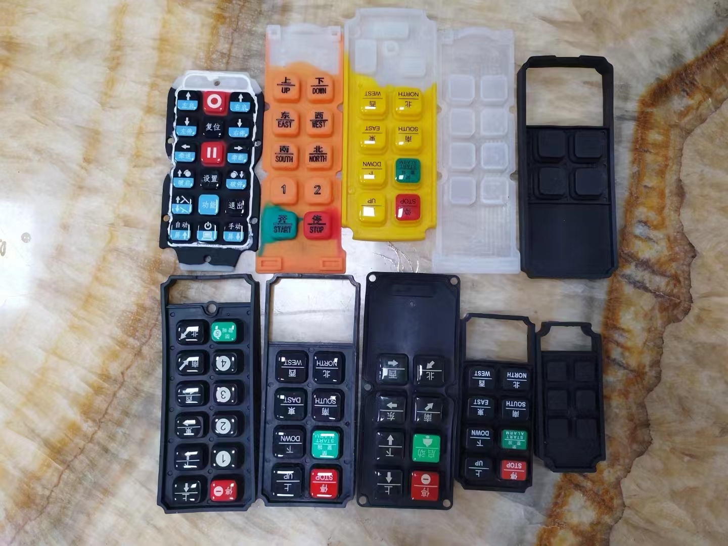 Custom Made Silicone Rubber Keypad for Remote 32 Years Experience Customized Logo Availabled