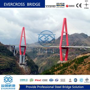 China Customized Cable Stayed Bridge Heavy Loading Capacity Large Span on sale