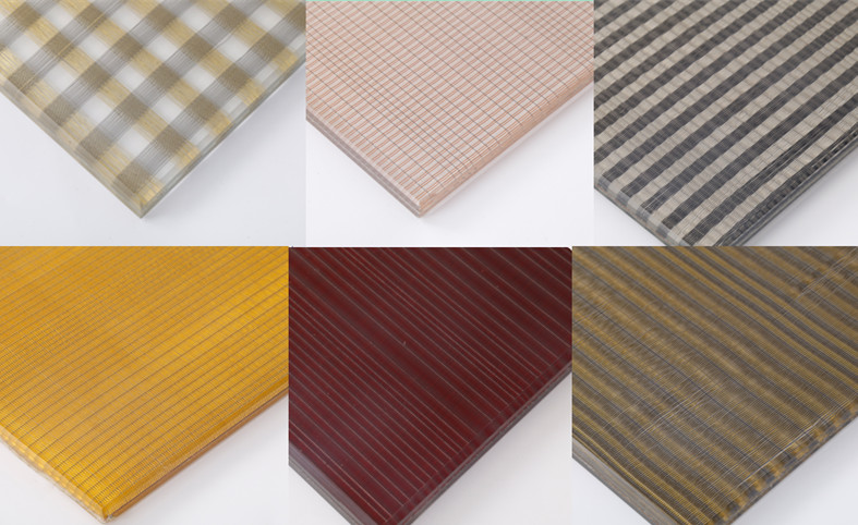 Metal Wire Mesh Fabric Decorative Laminated Glass Interlayer Art Mesh