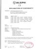 Ain Technology (Shenzhen) Co., Ltd Certifications