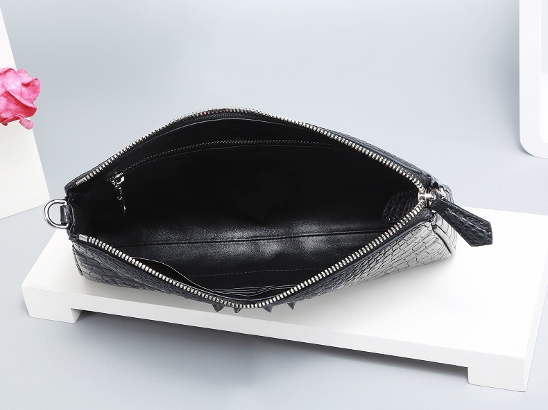 Genuine Alligator Leather Female Flap Bag Lady Small Purse Authentic Crocodile Skin Two Straps Women Single Shoulder Bag