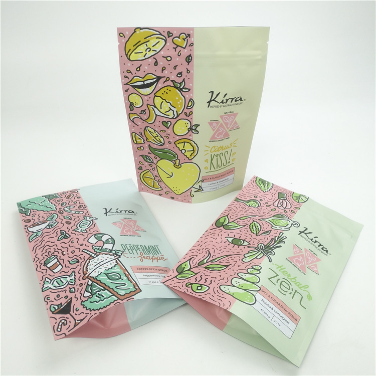 Mylar Bags for Foil Pouch Packaging Coffee Bean Food Seed Packaging