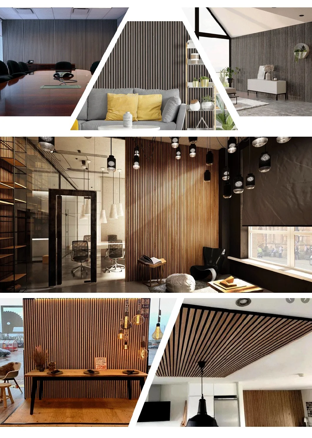 Customized 3D Decorative Wooden Acoustic Panels for Highly Effective Sound Absorption