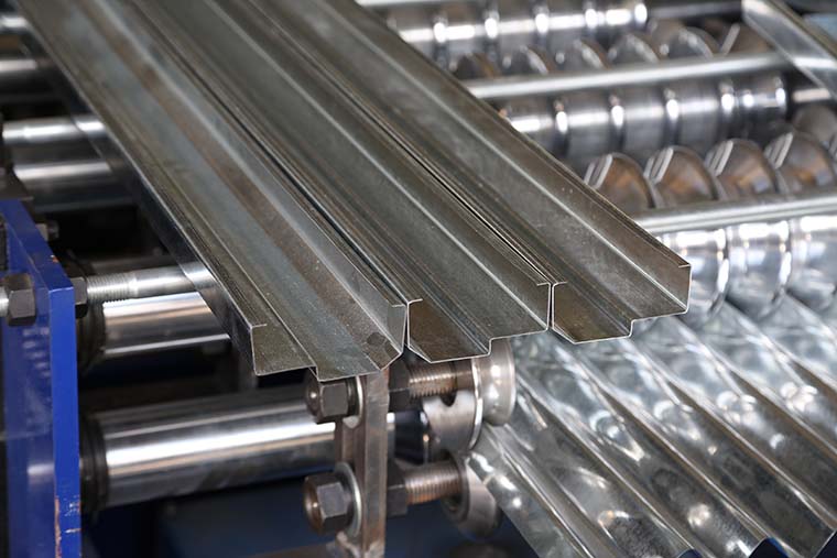 Colored Steel Door Frame Roll Forming Machine 15-20m/min 18 Months Warranty