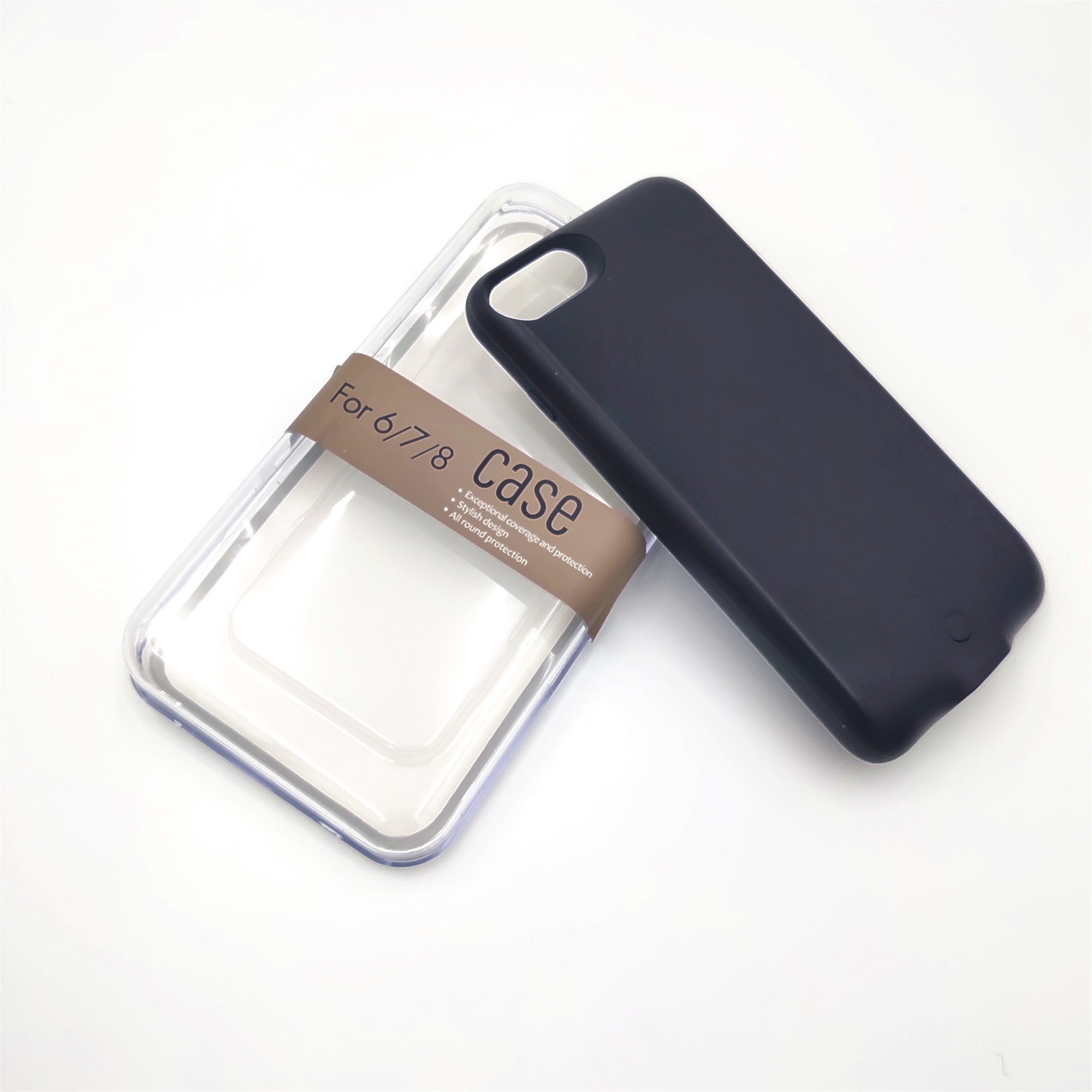 Text Drawing Editing Plastic iPhone Case With LED Notification Display