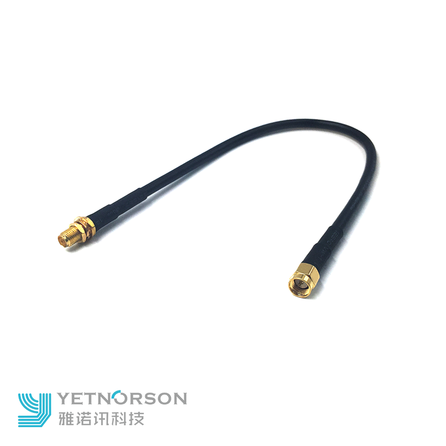 Customized Length Antenna Cable RF Coaxial RG58 LMR400 Coaxial Cable with 0.5dB Gain