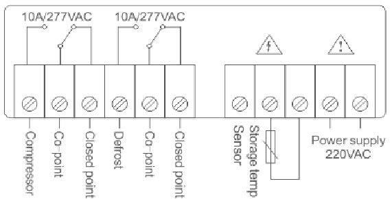 Zion Communication TC Digital Temperature Unit with NTC Sensor