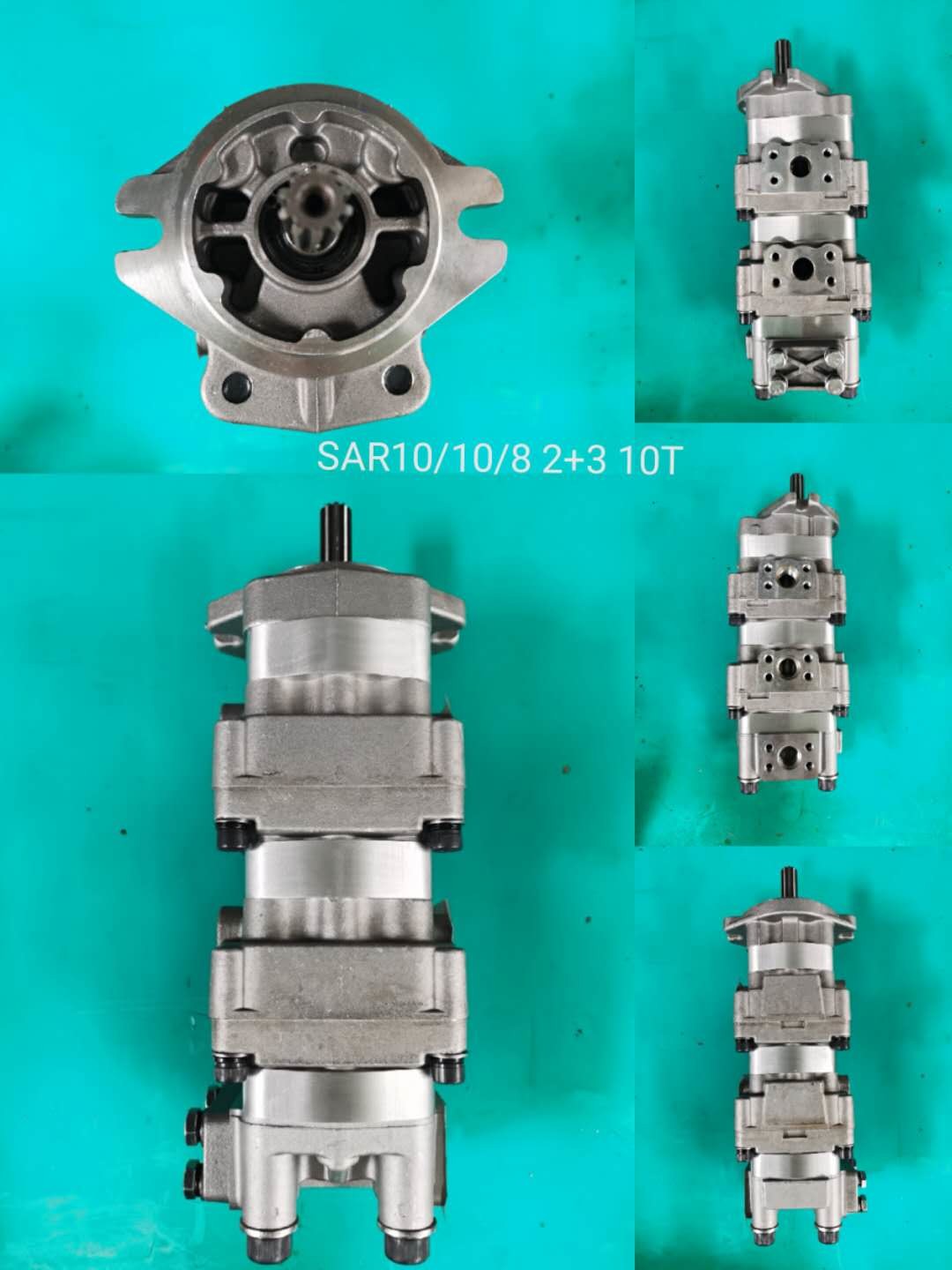 705-41-08001 Komatsu Gear Pump Excavator Parts PC20 PC30 PC38UU WEIGHT:8.031