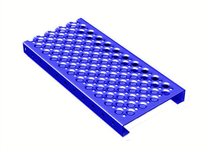 2mm Perforated O Grip Strut Grating Traction Tread Flooring