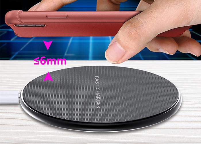 KC Micro USB 10W QI Wireless Charging Pad For Samsung
