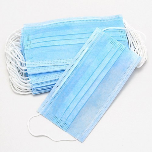 White Medical Mouth Mask Hospital Surgical Disposable Mask ISO13485 Approved