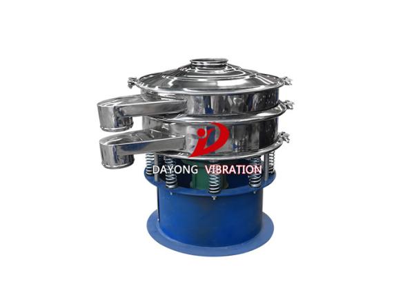 Circular Type Small Size Diameter 600mm Rotary Vibrating Screen With 0.75kw