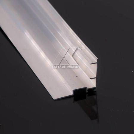 T5 Aluminum Extrusion Profiles , Door Frame Profile Natural Color Sound