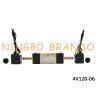 Buy cheap 5/2 Way 1/8'' NPT 4V120-06 Internal Pilot Aluminum Alloy Double Solenoid from wholesalers