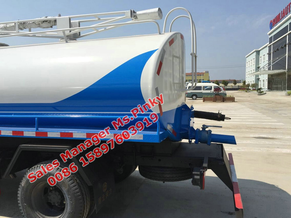 6000Liters Fecal Suction Tanker Truck Vacuum Suction Truck Euro 3 Certificate