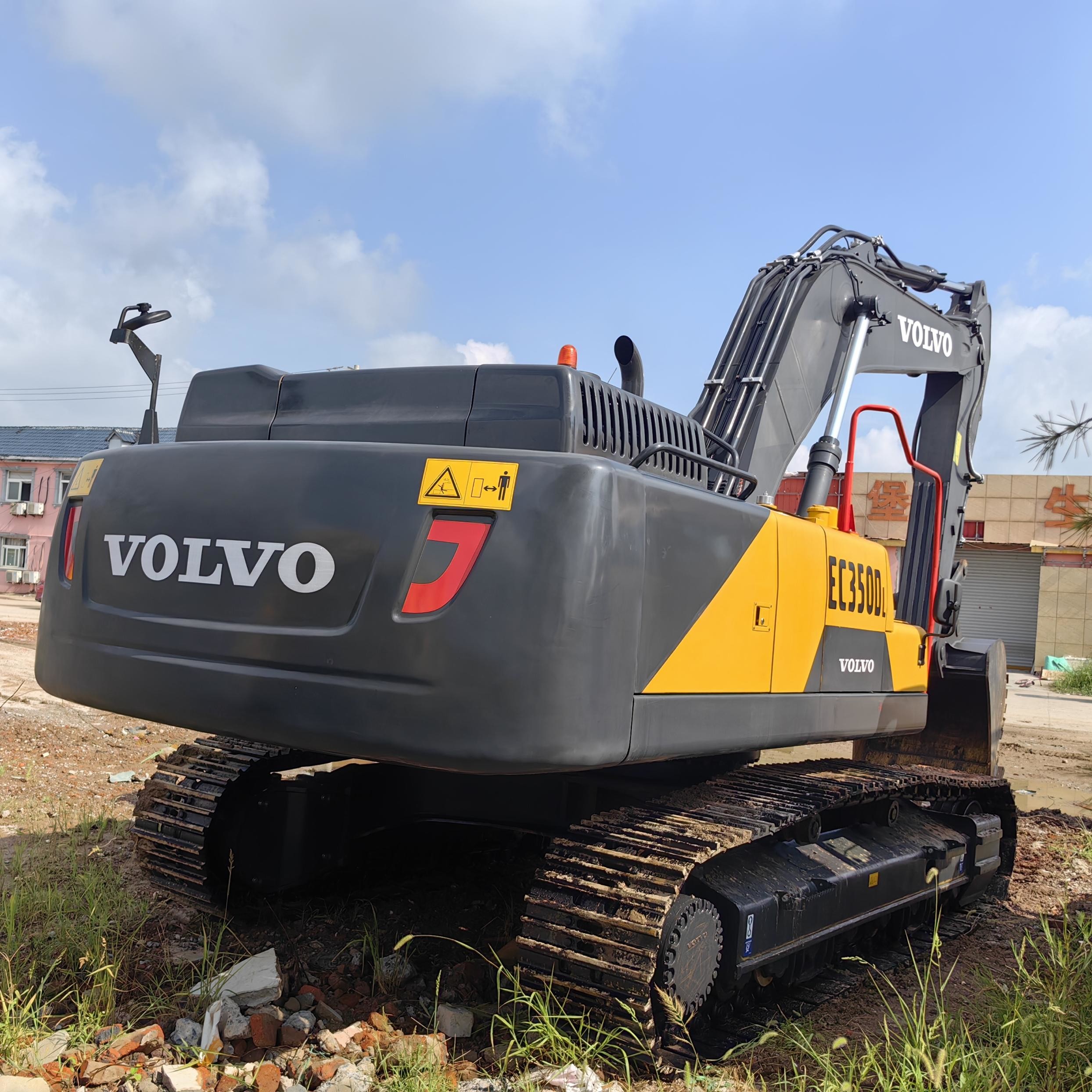 35 Tons Original Used Volvo Ec350DL Excavator Low Working Hours