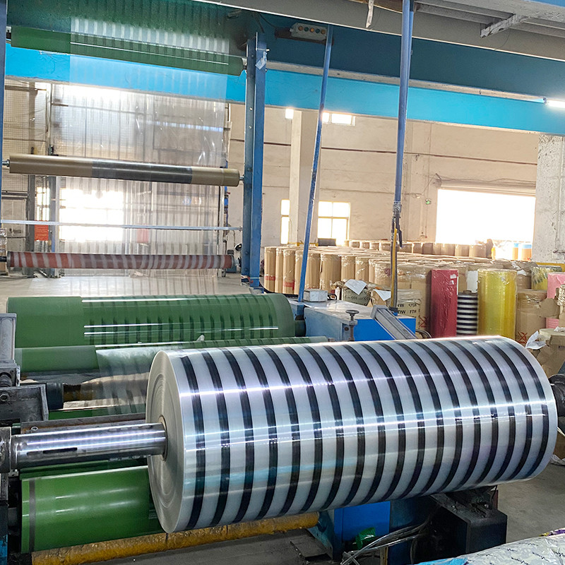 Printed Jumbo Roll Bopp Packing Tape With Acrylic Adhesive For Industrial Packaging