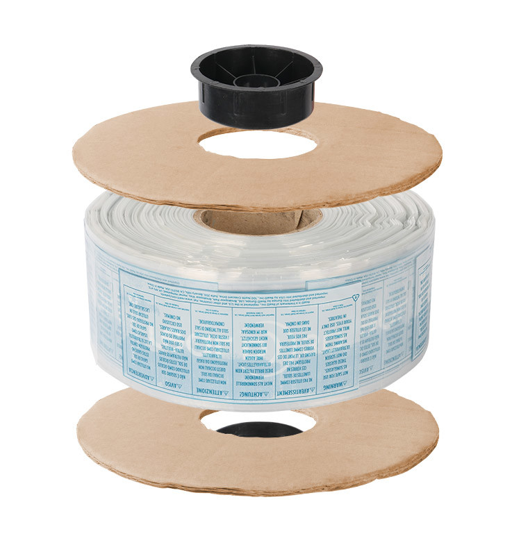Clear OEM ODM Pre Opened Supermarket Plastic Bags Roll Custom Print
