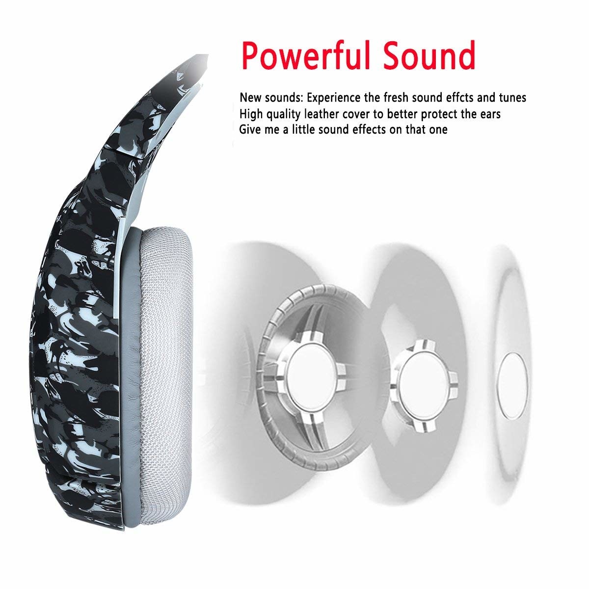 Xbox One PSP 2.2m onikuma k1b PS4 Camo Headset With Mic