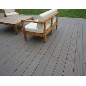 Anti Skid Modern Decking Boards WPC Decking Boards With Hollow Core
