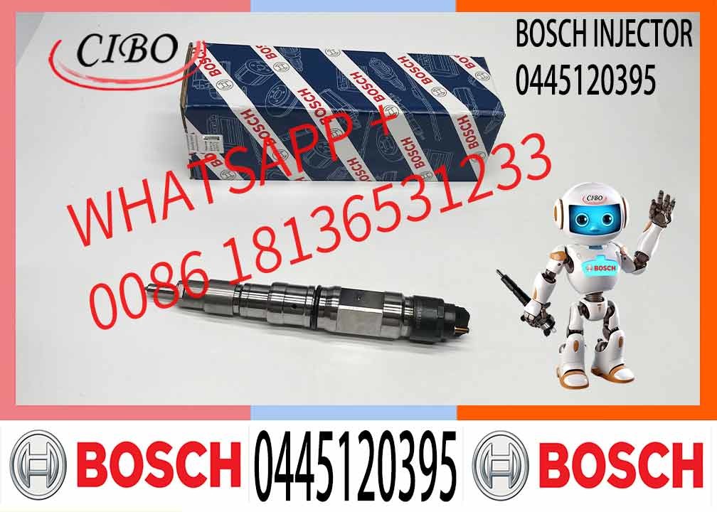 Fuel Injector 0 445 120 395 Common Rail Injector 0445 120 395 0445120395