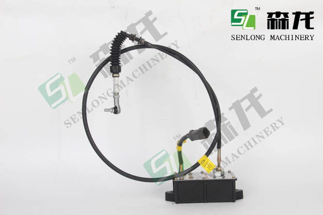 1.7m Cables 21EN-32320 R80-7 Hyundai Excavator Throttle Motor