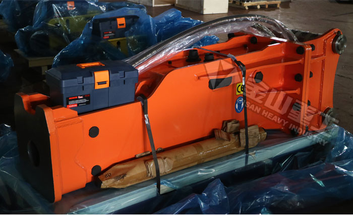 Silence Type Excavator Rock Breaker , Hydraulic Breaker For Excavator CAT320