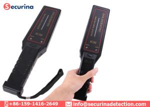  Airport Portable Security Metal Detector Wand Mini Size 9V Battery Power Supply Manufactures
