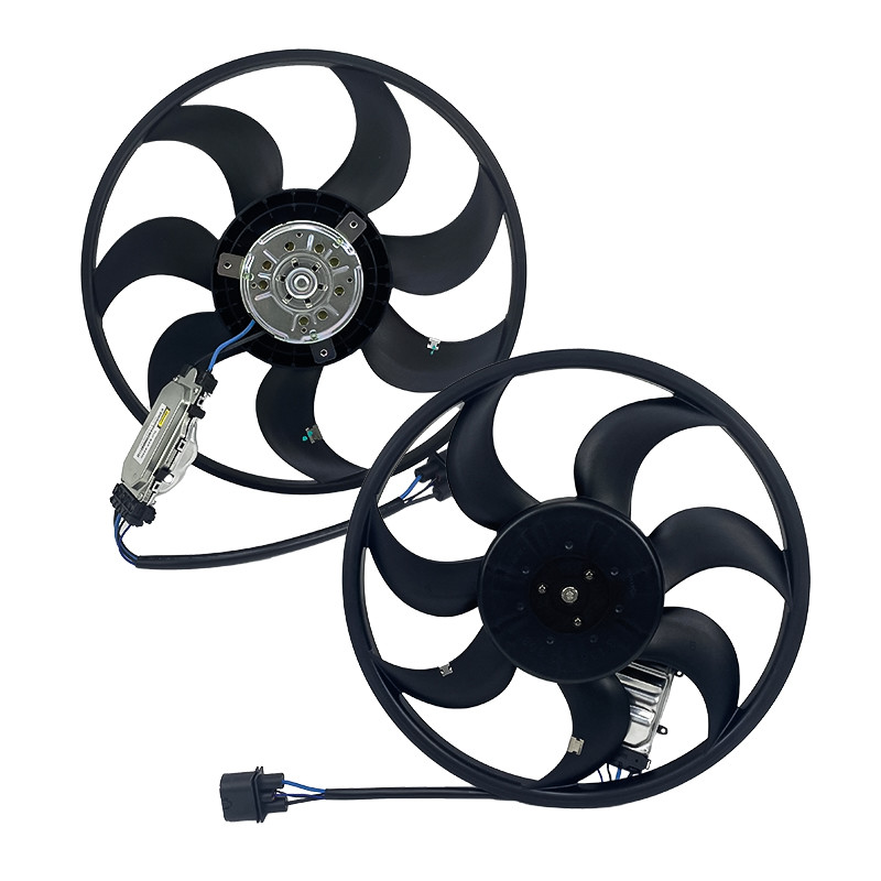 OE No. 7L0959455G Radiator Spring Type Main Cooling Fans For Audi Volkswagen Old Touareg