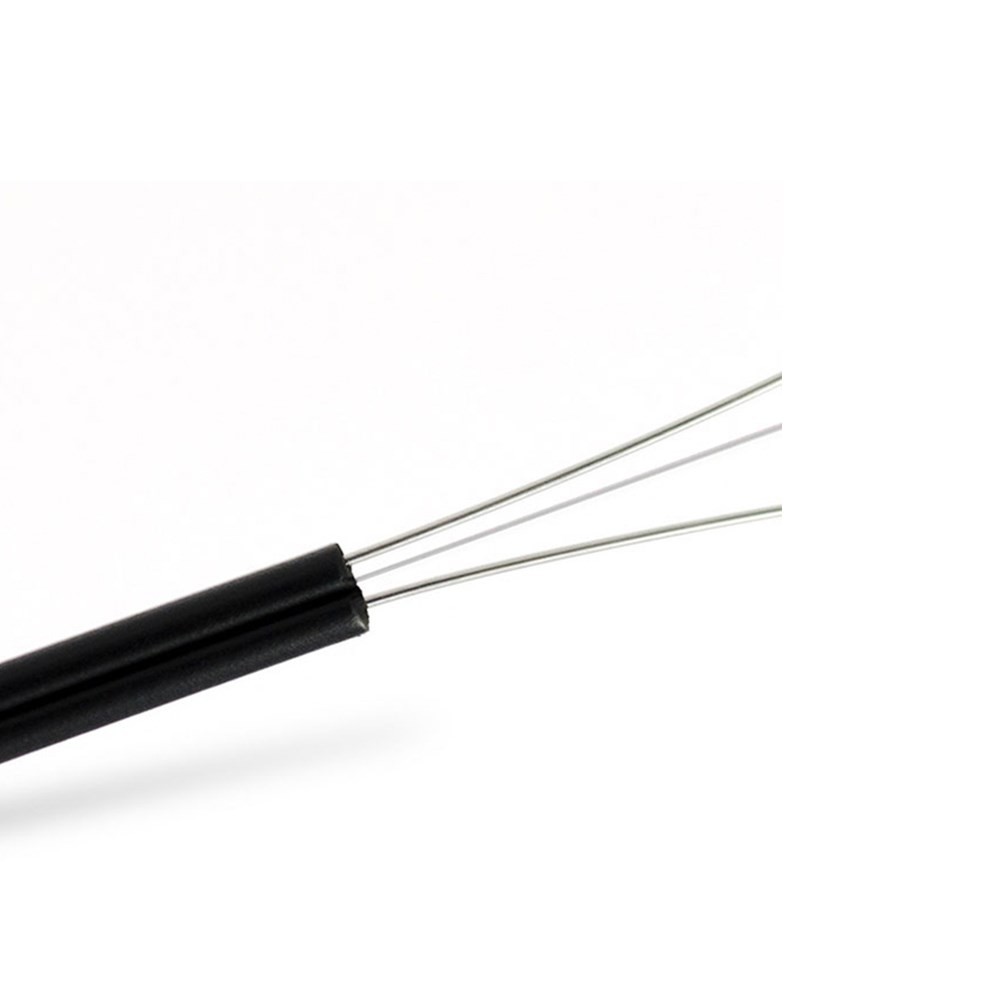 LSZH Sheath Lead In GJYXCH 2 Core Communication G.657A FTTH Fiber Drop Cable