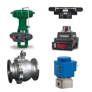 China Control Valve With TopWorx Dxp Limit Switch Danfoss Solenoid Valve And