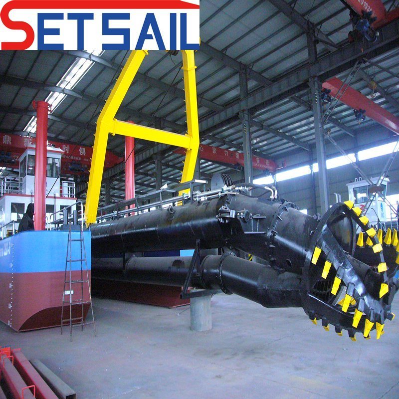Underwater Pump Diesel Engine 8inch Cutter Sand Dredger for River