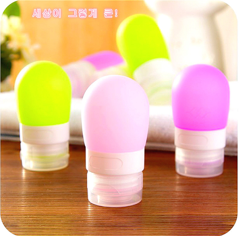 Squeeze Refillable 90ml Silicone Travel Containers