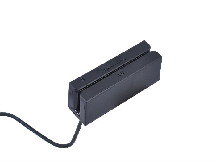  RS-232 Lightweight Card Issuing Machine Single / Double Track Magnetic Card Swiper Manufactures