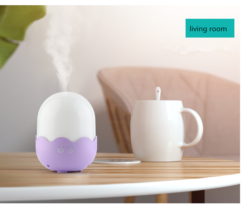 Small Size Aroma Diffuser Humidifier 300ml Tank Volume 1m USB Elecric Wire: