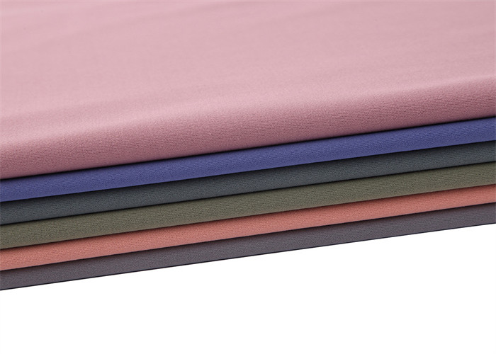 Customized Color Polyester Spandex Knitted Fabric For Yoga Legging Swimwear