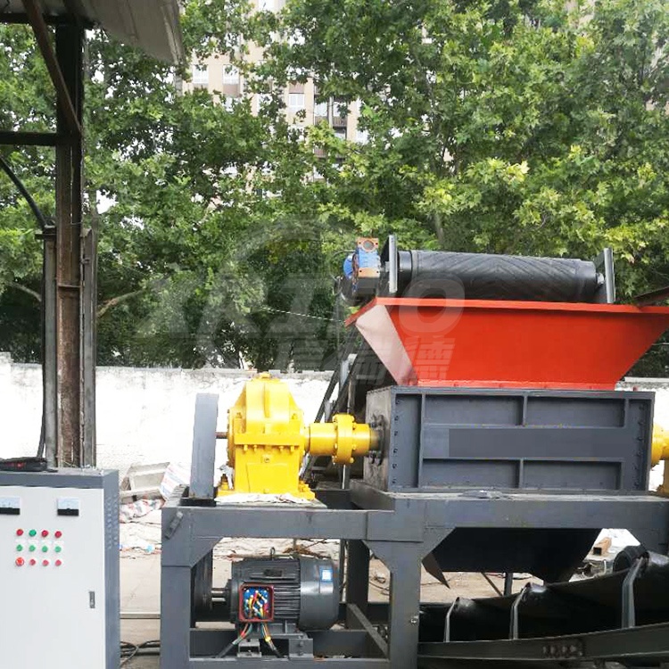 Single Shaft Metal Crusher Machine Stainless Steel Shredder Machine
