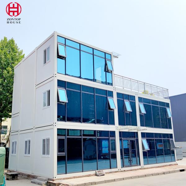 Zontop Ready Modern Easy Assemble Resort 2 Room Prefabricated Steel Modular