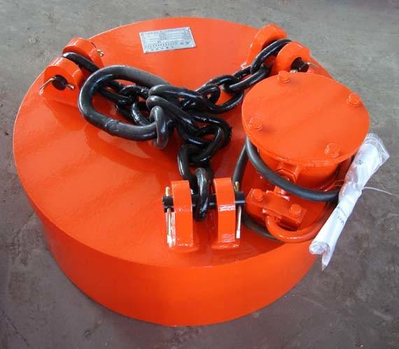 Handle Industrial Lifting Magnets , Magnetic Lifting Tool Crane Strong