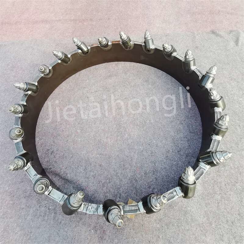 C31HD 25mm Round Shank Tungsten Carbide Bullet Teeth For Bore Pile Drill Rig