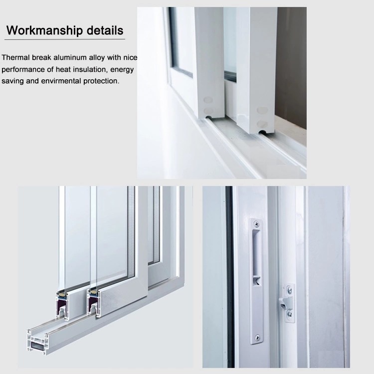 Anodizing alu 1.4mm 9A Folding Glass Patio Doors
