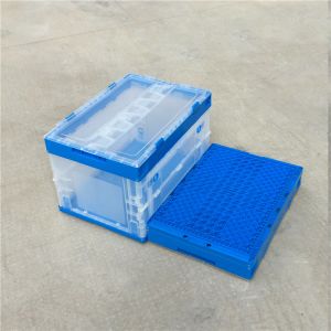 Length Sides Opening Collapsible Plastic Containers Virgin PP Material Custom