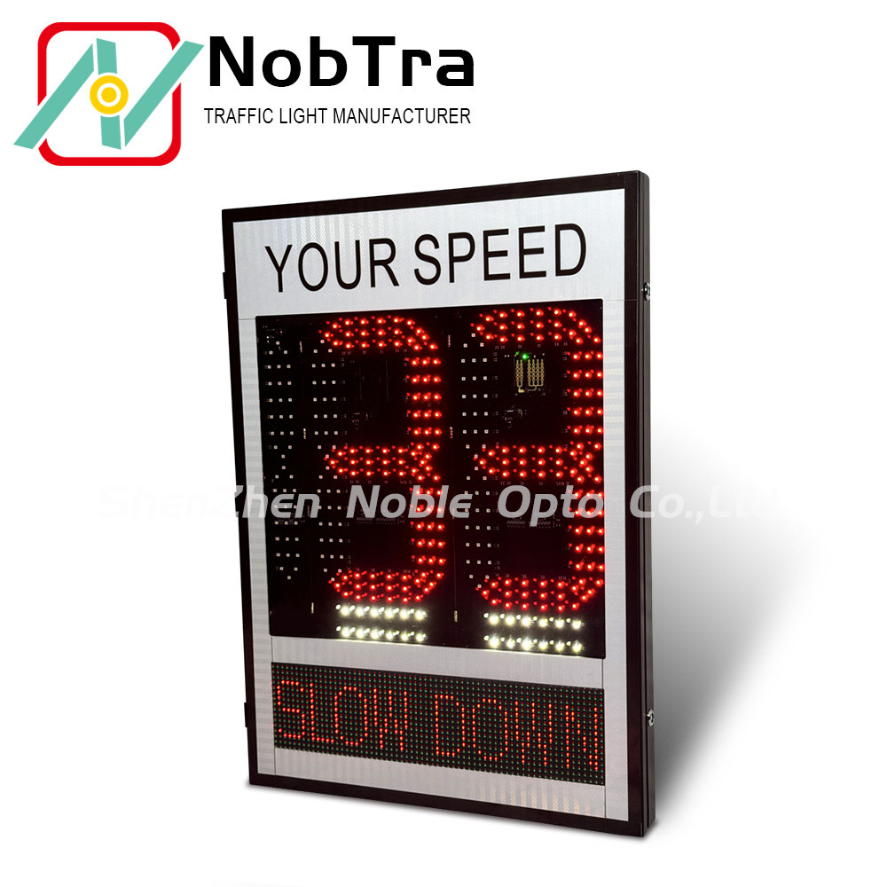 12VDC Traffic Warning Radar Sign With YOUR SPEED