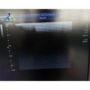 Toshiba PLT-805AT Linear Array Ultrasound Transducer Probe Connector Housing And Crystal Array Replacement