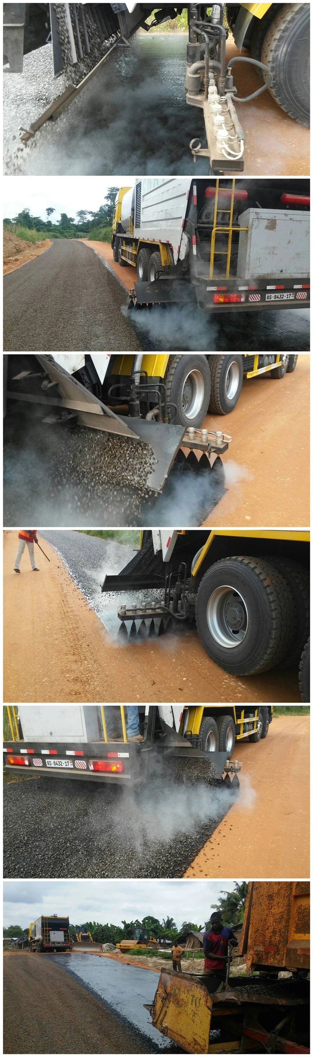 Manufacturer Supplier 4X2 Shacman Asphalt Gravel Spray Chip Sealer Truck