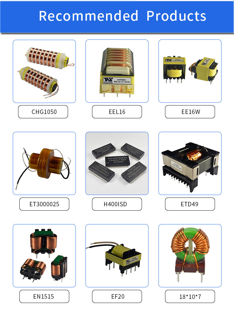 Low Voltage Microwave Oven Transformer with Customized Frequency and BSC25 N1595 High Frequency Flyback Transformer