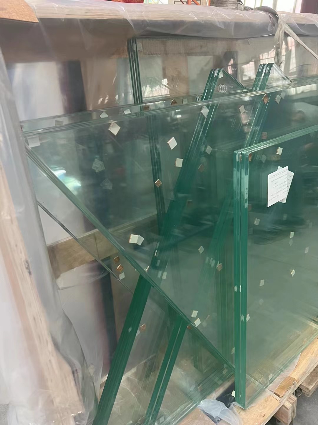 Fameless Laminated Toughened Glass Safty Stair Glass Security Balustrades Balcony Railing