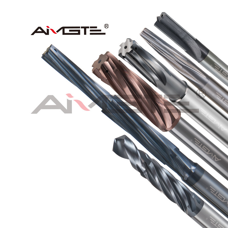 NPT CNC Thread Milling Bit TiN Coating Right Hand End Mill 1/2 Inch