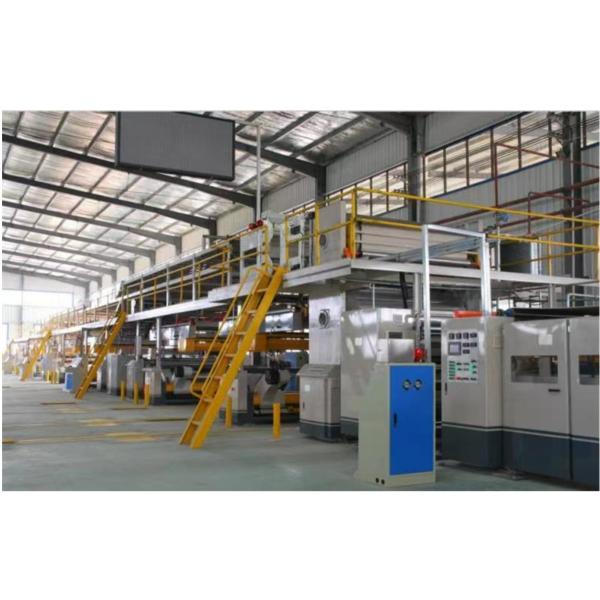 Cutting Accuracy Uniform Speed ±1mm Liheng 5 Ply Corrugated Cardboard Production