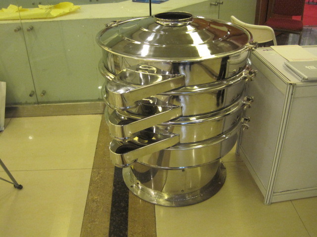 Round Vibrating Sifter Vibro Screen Machine For Separating Suggar Particle And Powder